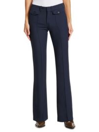 CHLOE - CADY BUTTON-FRONT TROUSERS at Saks Fifth Avenue